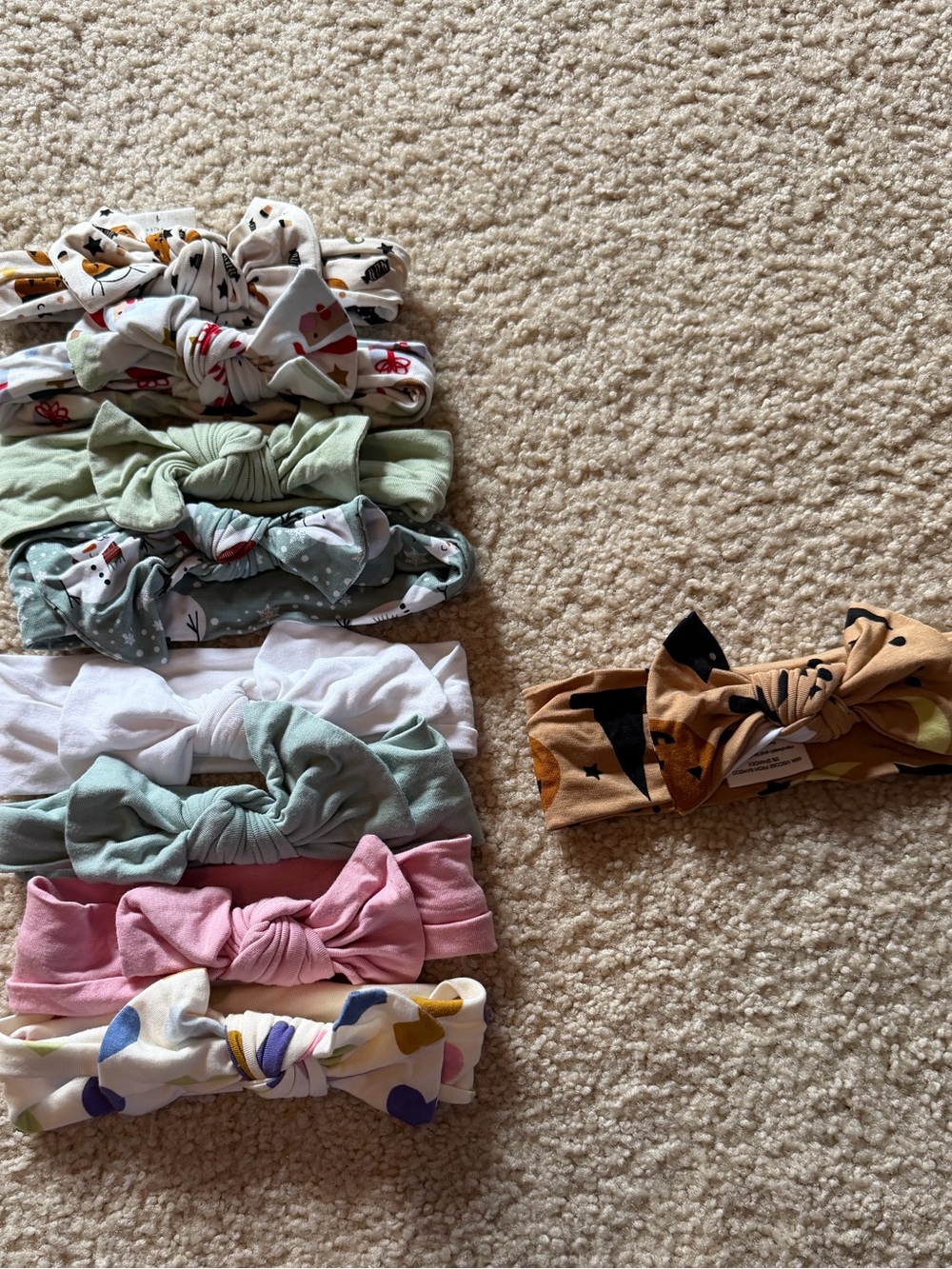 Emerson and Friends baby girl bamboo headband bows